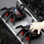 Comfortable 4Pcs Crawling Simulation Animal Inertia Car Spider Boys Girls Climbing Stunt Toy Gifts Children Vehicle