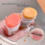 High Speed gegebear large-capacity lip balm keychain pendant fruit-flavored moisturizing care perfect gloss