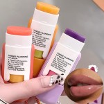 High Speed gegebear large-capacity lip balm keychain pendant fruit-flavored moisturizing care perfect gloss