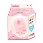 Sleek Pop Soap Paper Portable Disposable 50 Sheets Mild Gentle Multiple Scents Travel Outdoor Daily Hand Cleansing