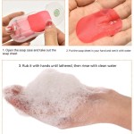 Sleek Pop Soap Paper Portable Disposable 50 Sheets Mild Gentle Multiple Scents Travel Outdoor Daily Hand Cleansing
