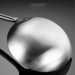 Bpa-free Stainless Steel Extended Spoon-Potula Rosewood Handle Kitchen Cooking Utensils Heat Resistant Long Spatula-Spoon Set