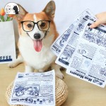 Sturdy Bite-resistant Newspaper Dog Toys Funny Squeaky Sounder Sounding Paper Small Medium Chew Frenchbull Easy Clean Puppy