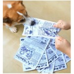 Sturdy Bite-resistant Newspaper Dog Toys Funny Squeaky Sounder Sounding Paper Small Medium Chew Frenchbull Easy Clean Puppy