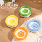 Soft Durable Large Capacity Dog Water Bowl Moisture-proof Splash-proof Floating Bowls Dust-proof Filter Cat Puppy