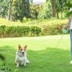 Waterproof Reflective Retractable Dog Leash Adjustable Anti-Slip Handle Pet Walking Rope Poop Bag Holder Anti-Escape Traction