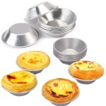 Versatile Kitchen Baking Mold Aluminum Alloy Egg Tart Cup Cupcake Cakes Mould Pastry Dessert Mini Pan