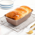 Easy To Clean Nonstick Baking Bread Loaf Pan Carbon Steel Toast Tin Kitchen Rectangle Bakeware Brownies Meatloaf