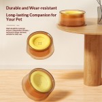Lightweight Splash Proof Floating Pet Water Bowl 1200ml No Wet Mouth Non Spill Drinking Cats Dogs