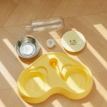 Durable Cat Feeder Water Bowl Food All-in-one Two-in-one Pet Supplies