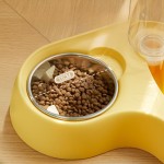Durable Cat Feeder Water Bowl Food All-in-one Two-in-one Pet Supplies