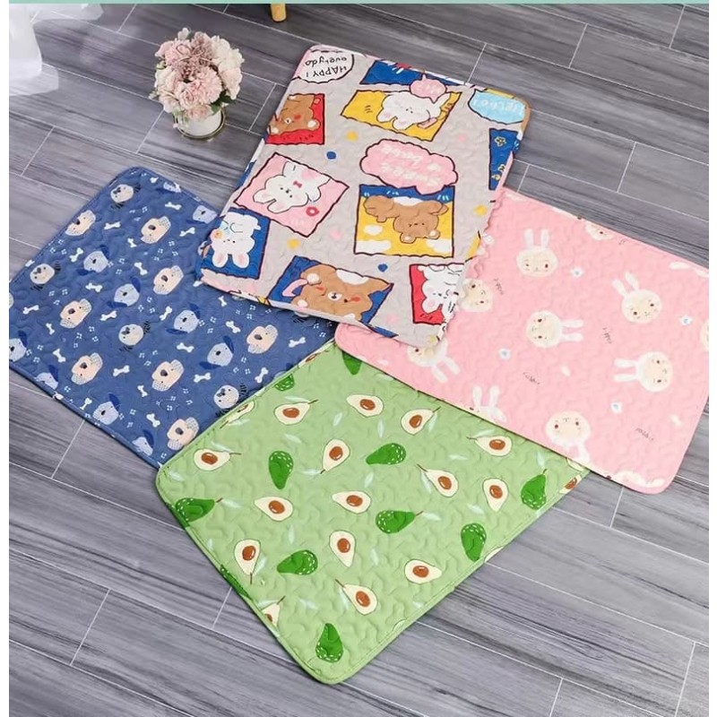 Premium Washable Pet Pee Pad Diaper Mat Reusable Mats Dogs Dog Bed Urine Training Four Seasons