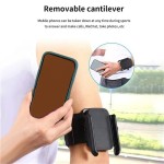 Washable 360° Rotatable Universal Phone Holder Wristband Stand Cycling Motorcycle Sports Use