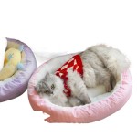 Hypoallergenic Dog Beds Waterproof Mats Berber Oval Winter Polka Low Cuddly Anti-Mite Washable Golden Thickened Fluffy Collapsible Absorbent Ol