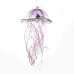 Portable Glowing Jellyfish Lamp Flower Bedroom Night Light Home Garden Party Festival Atmosphere Decoration Creative Gifts
