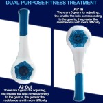Premium Quality Breathing Trainer Adjustable Resistance Handheld Lung Expansion Training Tool Increase Capacity Running Abdominal Exerciser