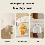 Collapsible Cute Cartoon Silicone Corner Protectors Baby Proofing Soft Edge Guards Wrap Around Anti Collision Bumpers Table Desk Cabinet