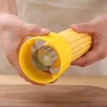 Anti-slip Corn Stripper Peeler Cob Cutter Thresher Fruit Vegetable Tools Cooking Kitchen Accessories Remover