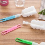 Sturdy Household Sponge Cup Brush Long Handle Thermos Multifunctional Removable Bottle Cleaning