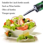 Premium Quality Stainless Steel Wine Bottle Stopper Olive Oil Pourer Dispenser Spout Liquor Bar Accessories