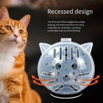 Multi-functional Breathable Sturdy Muzzle Mask Cat Head Cover Space Hood Ball shaped Kitten Protective Helmet Anti-bite Pet Grooming Supplies