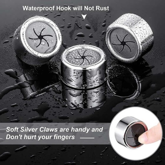 Easy To Clean Non Punching Dishwashing Cloth Storage Clip Dishcloth Kitchen Household Gloves Hook Towel Rack Hole Wall Hanging