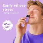 Lightweight Lavender essential oil invigorate mind while nasal cannula relieve emotions