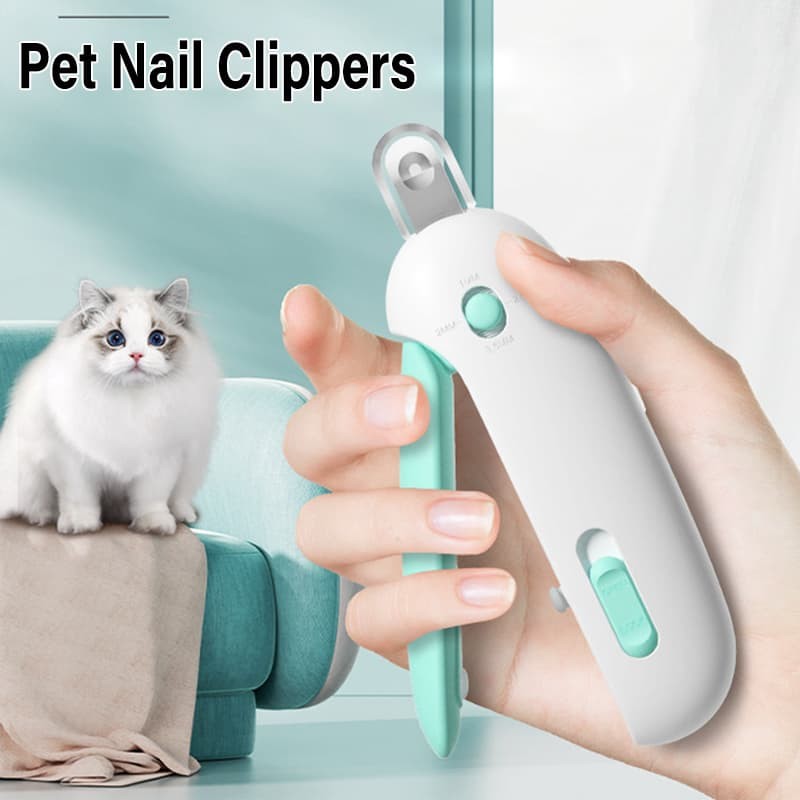 Safe Cat Dog Nail Clipper Cutter Professional Pet Clippers Adjustable Hole Claw Trimmer Puppy Kitten Care Grooming Tool