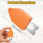 Rust-resistant Rope Anchoring Hook Fixation Accessories Carpentry Tools Fastening Tool Home Improvement Renovation Projects Drywall