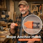 Rust-resistant Rope Anchoring Hook Fixation Accessories Carpentry Tools Fastening Tool Home Improvement Renovation Projects Drywall
