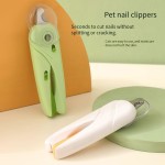 Paraben Free LED Lights Pet Nail Clippers Protective Covers Splash Proof Lighting Safer