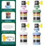 Sturdy 360° Rotatable Layers Faucet Filter Extenders Kitchen Tool Splash-proof Water-saving Device Shower