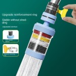 Sturdy 360° Rotatable Layers Faucet Filter Extenders Kitchen Tool Splash-proof Water-saving Device Shower