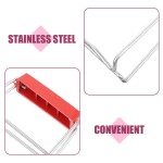Food Grade Stainless Steel Kitchen Plate Gripper Dish Clamp Tongs Anti-Scald Non-Slip Oven Bowl Clip Essential Tool