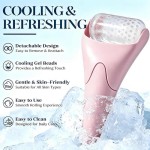 Travel Size Ice Roller Face Gua Sha Facial Tool Set Tools Puffiness Redness Reducing Skin Care Routine Self