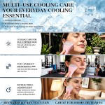 Travel Size Ice Roller Face Gua Sha Facial Tool Set Tools Puffiness Redness Reducing Skin Care Routine Self