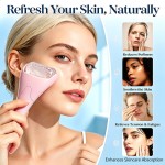 Travel Size Ice Roller Face Gua Sha Facial Tool Set Tools Puffiness Redness Reducing Skin Care Routine Self