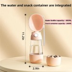 Durable AAAF Portable Pet Water Dispenser Travel Dog Bowl Cat Walking Hiking Gift Drink Feed