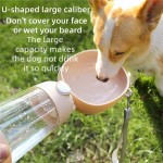 Durable AAAF Portable Pet Water Dispenser Travel Dog Bowl Cat Walking Hiking Gift Drink Feed