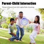 Pocket-sized 360° Rotating Hover Flying Ball Kids Hand-Control Color LED Cosmic Globe Indoor Outdoor Play Toy