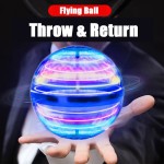 Pocket-sized 360° Rotating Hover Flying Ball Kids Hand-Control Color LED Cosmic Globe Indoor Outdoor Play Toy