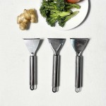 Lightweight Stainless Steel Fish Scale Scraper Household Quick Removal Tool Manual Remover Kitchen Non-Slip Brush