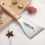 Food Grade Ash Scraper Decoration Shovel Multifunctional Extra-thick Hanging Knife Cleaning Stainless Steel Cement Tool Parts