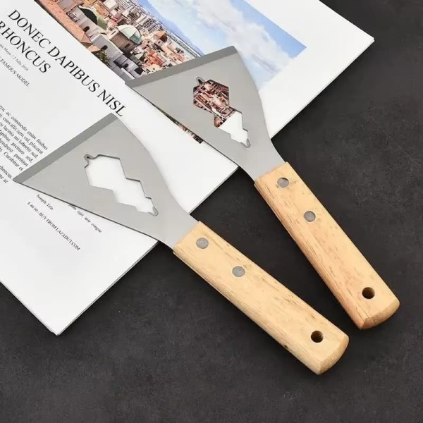 Food Grade Ash Scraper Decoration Shovel Multifunctional Extra-thick Hanging Knife Cleaning Stainless Steel Cement Tool Parts