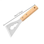Food Grade Ash Scraper Decoration Shovel Multifunctional Extra-thick Hanging Knife Cleaning Stainless Steel Cement Tool Parts