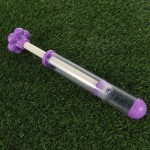 High Quality Creative Glowing Rainbow LED Water Blaster Push-Pull Splashing Sprayer Large Capacity Spray Toys Kids Gift