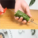 Ergonomic Handle Potato Spiral Cutter Manual Roller French Fry Making Twist Shredder Grater Kitchen Gadget Cooking Tools Vegetable Slicer