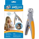 Weather Resistant Professional LED Pet Nail Clipper 5X Magnification Illuminated Safe Precise Trimming Grooming Tool Stainless Steel Cutter Small Large Dogs Cats All Breeds Reptiles Pets