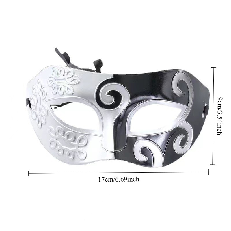 Atmosphere Creating Halloween Half Face Mask Princess Masquerade Party Props Niche Premium