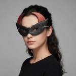 Durable Novelty Skull Half-Face Mask Bat Cosplay Masquerade Spider Fancy Prom Halloween Festival Party Makeup
